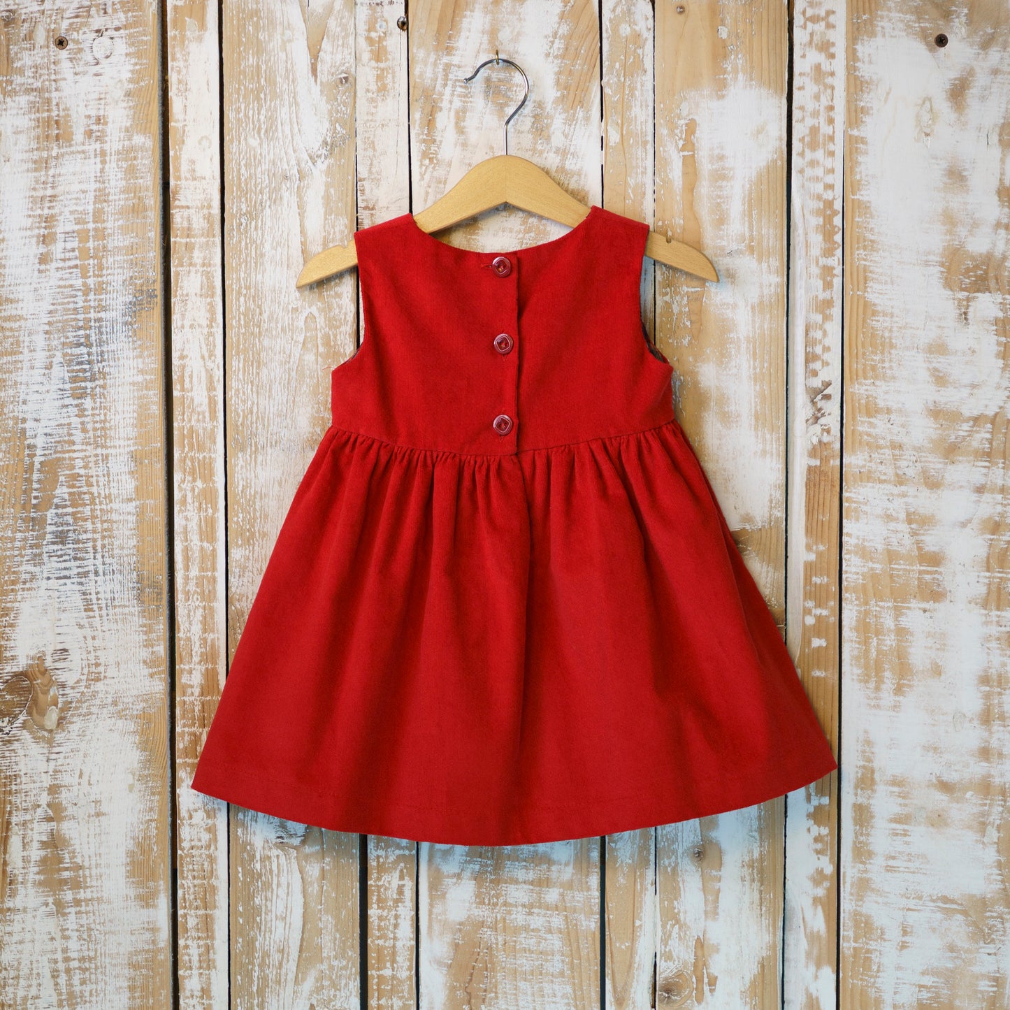 Abito Velluto Rosso