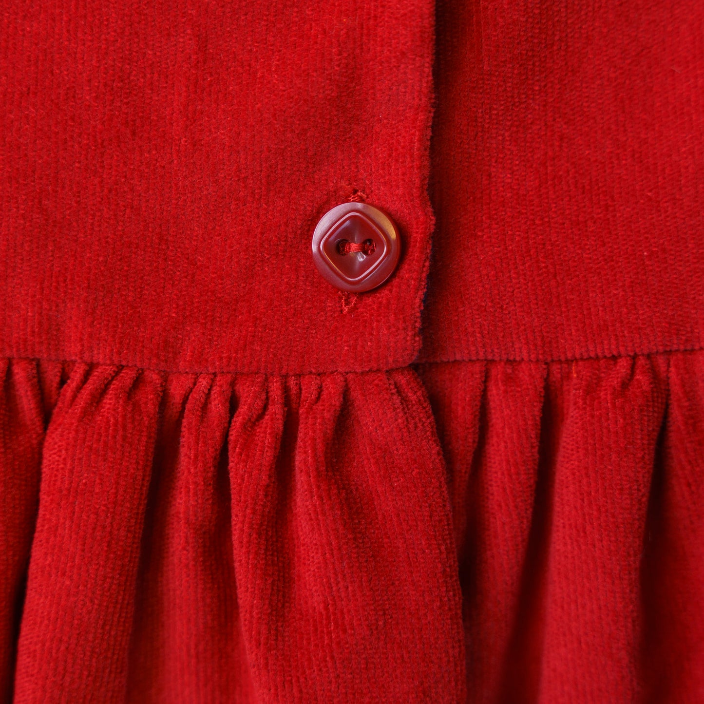 Abito Velluto Rosso