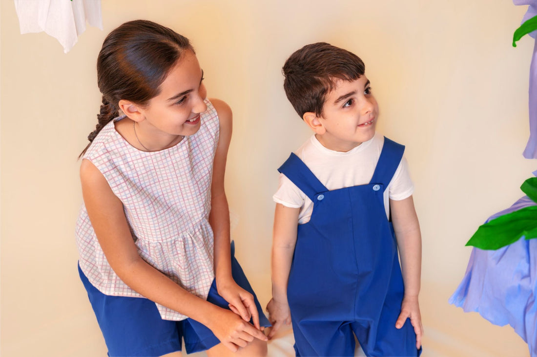 Abbigliamento Primavera Bambini: Colori Pastello, Tessuti Naturali e Artigianato Italiano