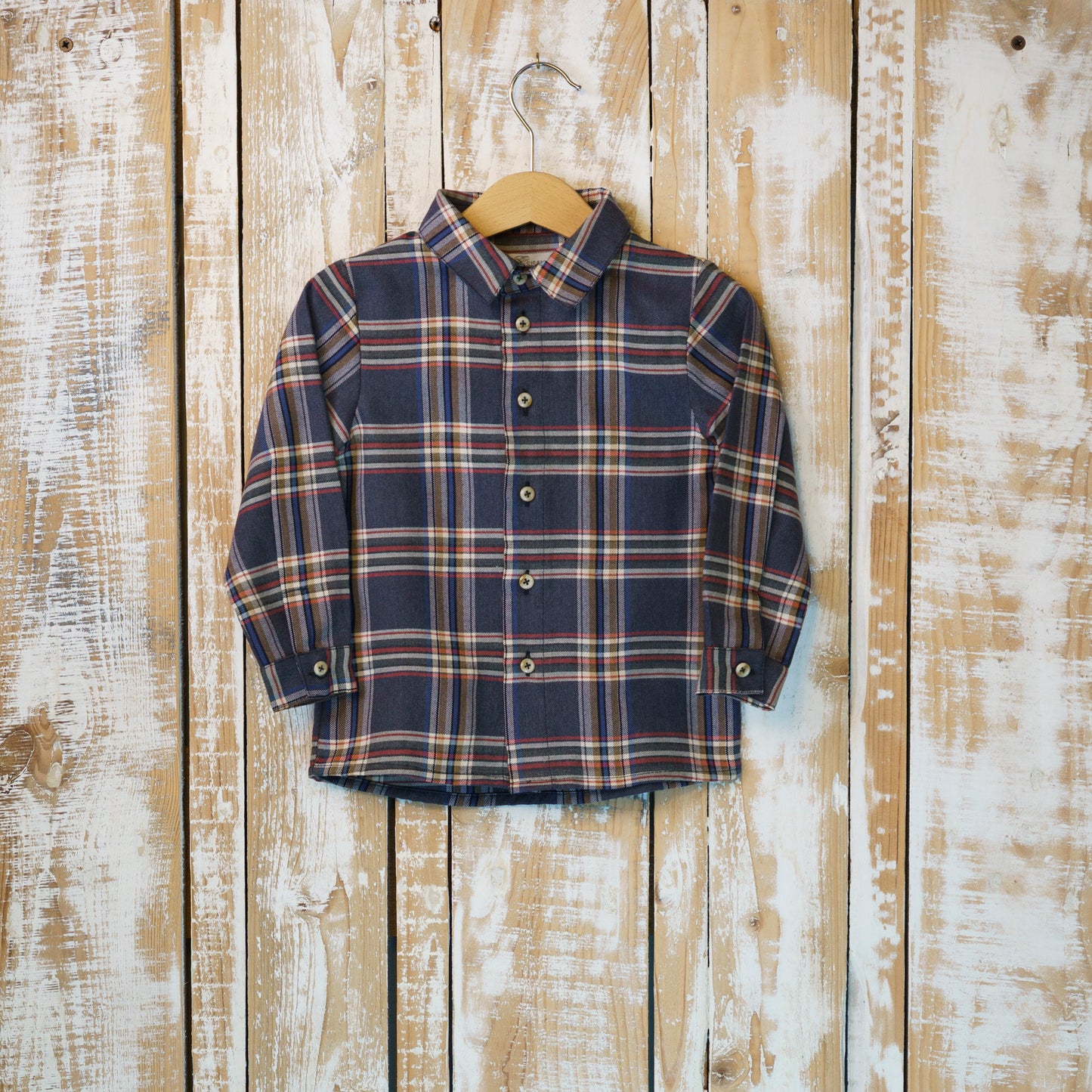 Camicia Scozzese Cotone