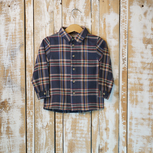 Camicia Scozzese Cotone