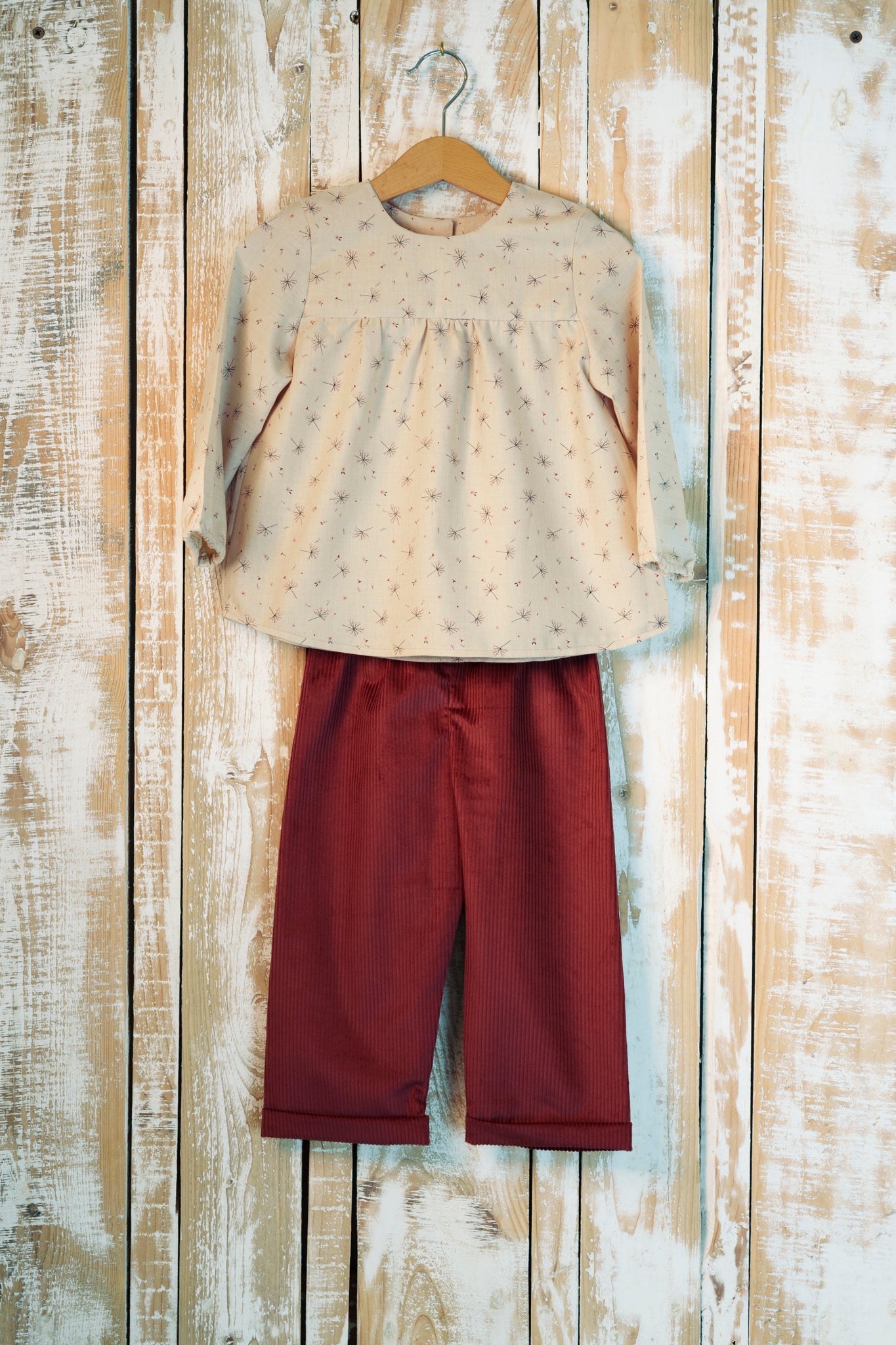 Pantalone Jeans Bordeaux