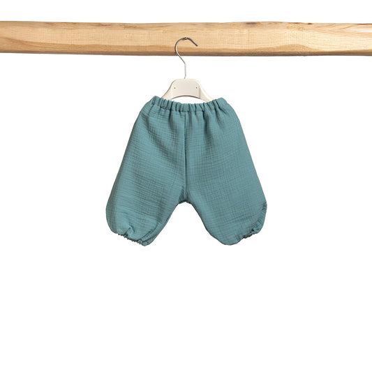 Pantalone estivo Verde Acqua