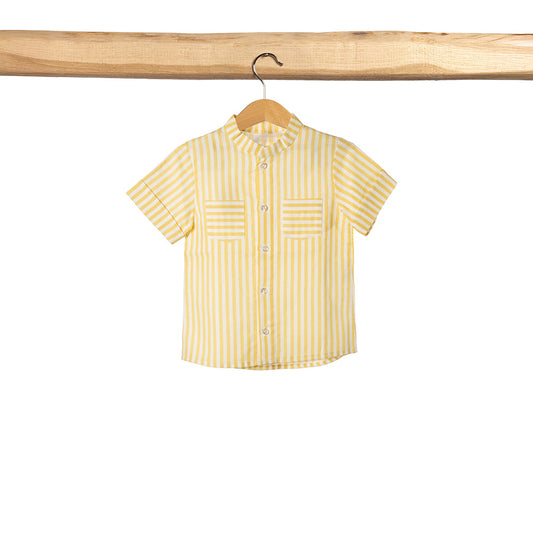 Camicia coreana a righe